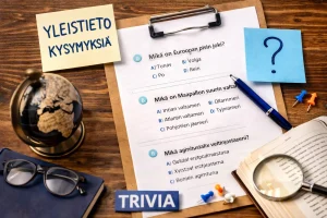 yleistieto kysymyksiä